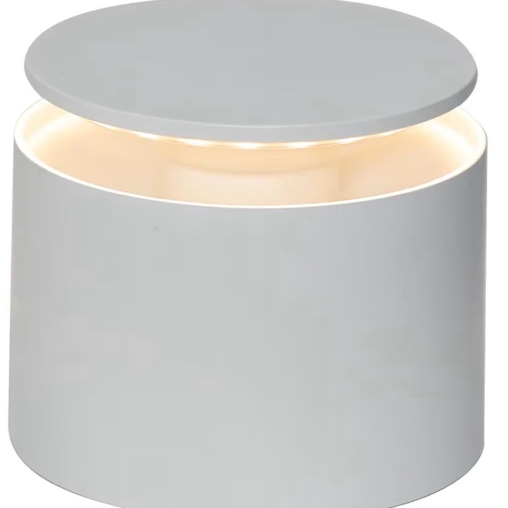 Modern White LED Table Lamp